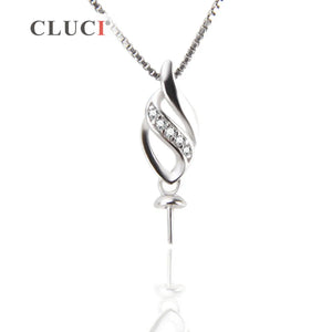 925 Silver Geometric Pendant Necklace for Women