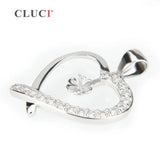 925 Silver Heart Charm Pendant for Necklace Making SP028SB