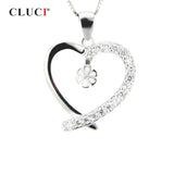 925 Silver Heart Charm Pendant for Necklace Making SP028SB