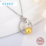 925 Silver Dolphin Pearl Pendant for DIY Jewelry Making