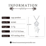 925 Silver Goldfish Pearl Locket Pendant