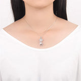 925 Silver Goldfish Pearl Locket Pendant