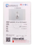 925 Silver Graduate Egg Pearl Cage Pendant for Women