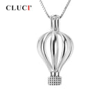 925 Sterling Silver Hot Air Balloon Pendant