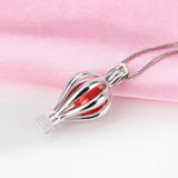 925 Sterling Silver Hot Air Balloon Pendant