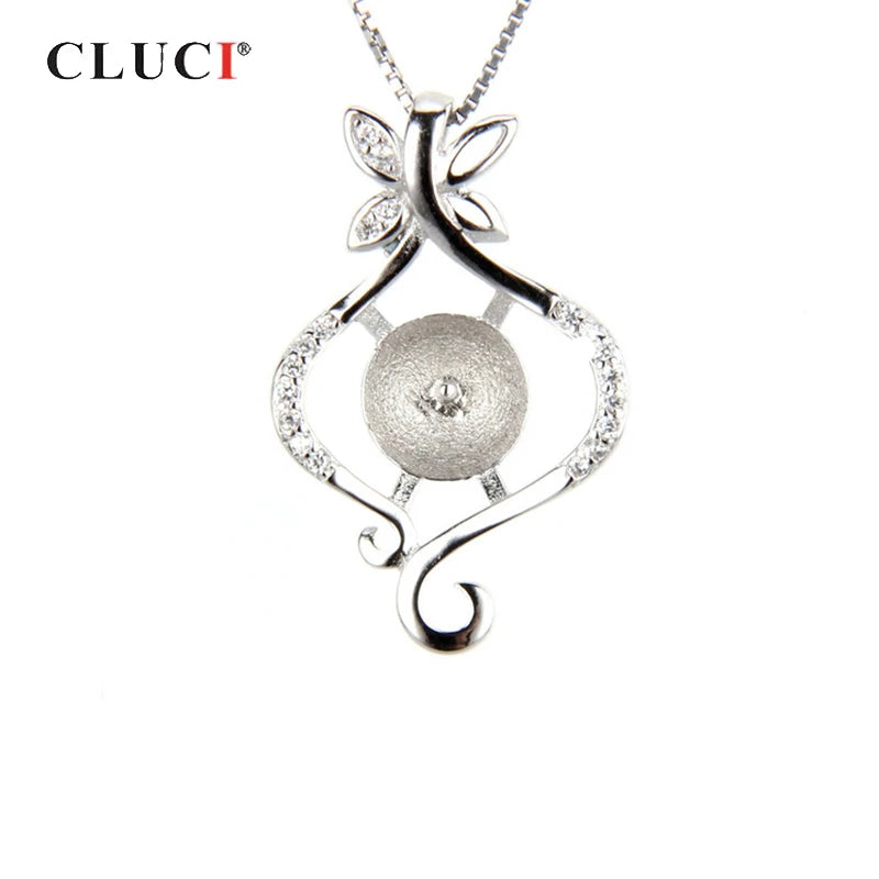 Sterling Silver Pearl Jewelry Pendant Mounting SP085SB