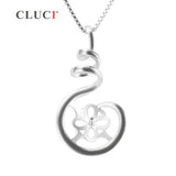 925 Sterling Silver Pendant Setting for Women Jewelry