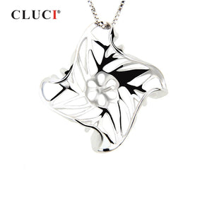 925 Silver Windmill Pearl Pendant Mounting for Women