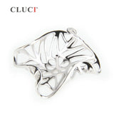 925 Silver Windmill Pearl Pendant Mounting for Women