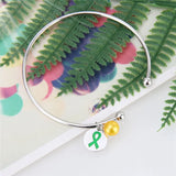 925 Silver Round Autism Awareness Pendant Women Charms Jewelry