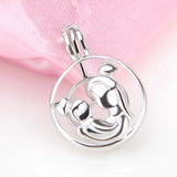 925 Silver Mother & Baby Pendant, Women's Jewelry Gift