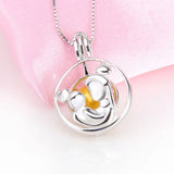 925 Silver Mother & Baby Pendant, Women's Jewelry Gift