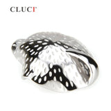 925 Silver Shell Pearl Mounting Pendant Women Jewelry