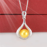 925 Silver Small Oval Pendant Valentine Gift