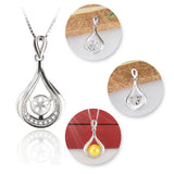 925 Silver Small Oval Pendant Valentine Gift