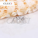 925 Silver Spider Pearl Pendant Mounting Women Jewelry Making SP064SB