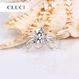 925 Silver Spider Pearl Pendant Mounting Women Jewelry Making SP064SB