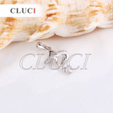 925 Silver Twist Pearl Pendant Mounting