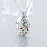 925 Sterling Silver Heart Pendant Wedding Charm