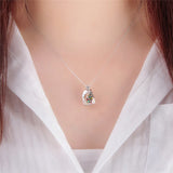925 Sterling Silver Heart Pendant Wedding Charm