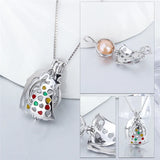 925 Sterling Silver Heart Pendant Wedding Charm