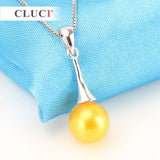 925 Silver Pendant Necklace Finding for 7-8mm Pearl