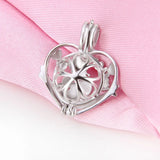 925 Silver Cage Pendant for Necklace Women Jewelry Gift