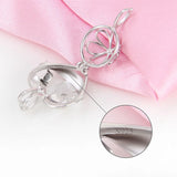 925 Silver Cage Pendant for Necklace Women Jewelry Gift