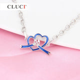 925 Silver Autism Awareness Bracelet SB067SB
