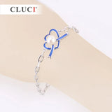 925 Silver Autism Awareness Bracelet SB067SB