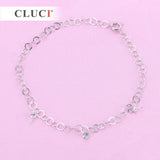 925 Silver Bracelet for Pearls Women Jewelry Gift Love Wedding