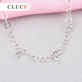 925 Silver Bracelet for Pearls Women Jewelry Gift Love Wedding