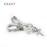 925 Silver Y Pendant for Pearl Beads Necklace