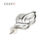 925 Sterling Silver Bead Pendant for Women Pearl Necklace Jewelry