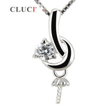 925 Silver Pendant for DIY Pearl Necklace SP151SB