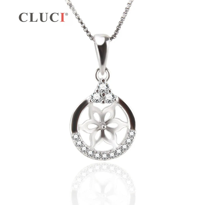 925 Silver Pearl Necklace DIY Jewelry Making SP219SB