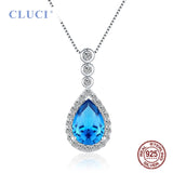 925 Sterling Silver Heart Necklace Pendant Gift Jewelry for Women