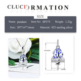 925 Silver Star Bell Charms Pendant SP375SB