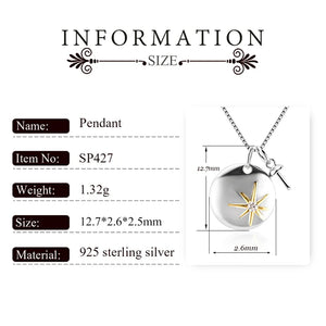 Silver 925 Round Pearl Ring Mounting for Women