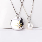 Silver 925 Round Pearl Ring Mounting for Women