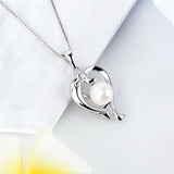 Dolphin Sterling Silver Charm Pendant SP341SB