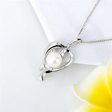 Dolphin Sterling Silver Charm Pendant SP341SB