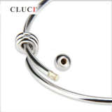 925 Silver Bracelet Office Style Accessory DIY Bangle Women Jewelry