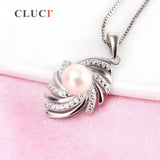 925 Sterling Silver Crystal Pendant Without Chain