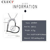925 Silver Pearl Pendant - Romantic Round Pearl Jewelry SP312SB