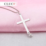 Sterling Silver Cross Pendant Necklace
