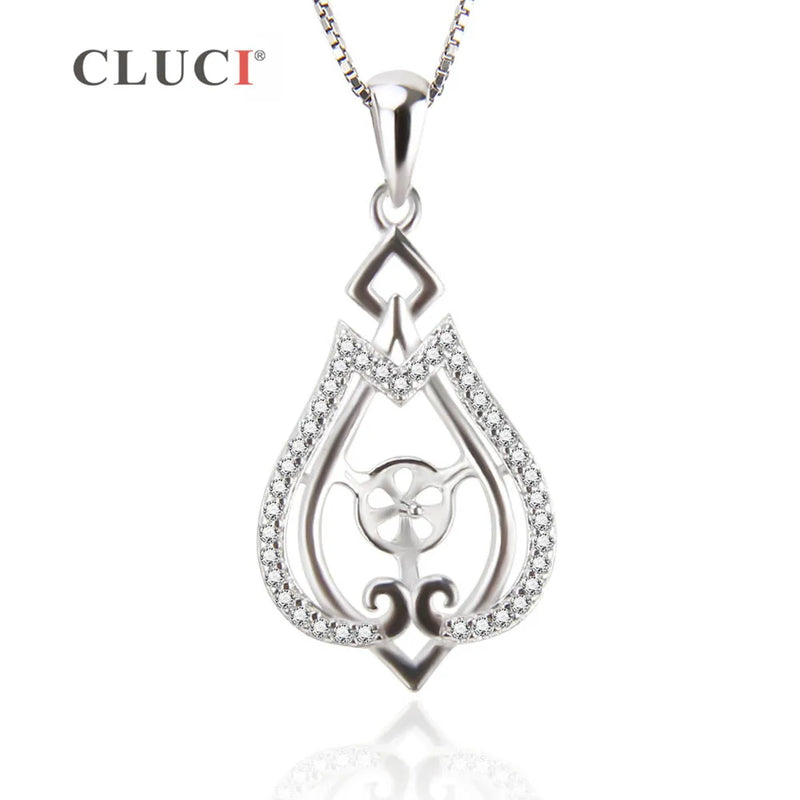 High Pearl Necklace Pendant Forever Classic 925 stamped Pendant Jewelry SP297SB