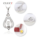 High Pearl Necklace Pendant Forever Classic 925 stamped Pendant Jewelry SP297SB