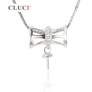 925 Silver Butterfly Pendant CZ Necklace & Pendant Jewelry For Women SP299SB