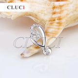 Heart Shaped 925 Zircon Charms Pendant for Women SP067SB